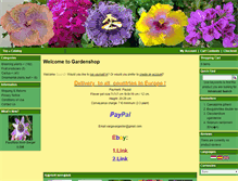 Tablet Screenshot of gardenshop.hu